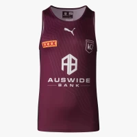QLD Maroons Men's Training Rugby Singlet 2023