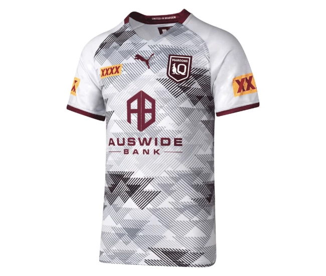 QLD Maroons State of Origin Mens Training Rugby Shirt 2022