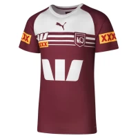 QLD Maroons State of Origin Mens Training Rugby Tee 2024