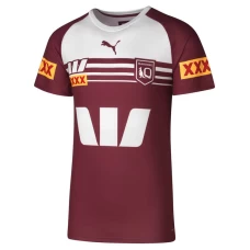 QLD Maroons State of Origin Mens Training Rugby Shirt 2024