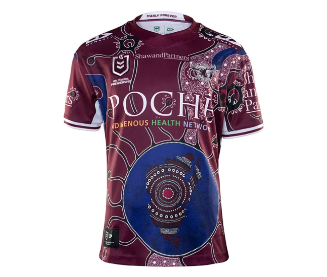 Manly Warringah Sea Eagles 2020 Men's Indigenous Shirt