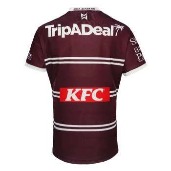 Manly Warringah Sea Eagles Mens Home Rugby Shirt 2024