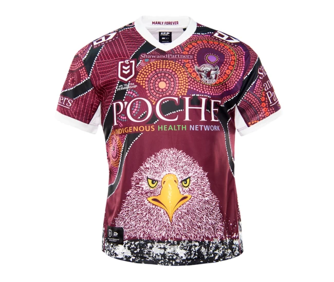 Manly Warringah Sea Eagles 2021 Mens Indigenous Shirt