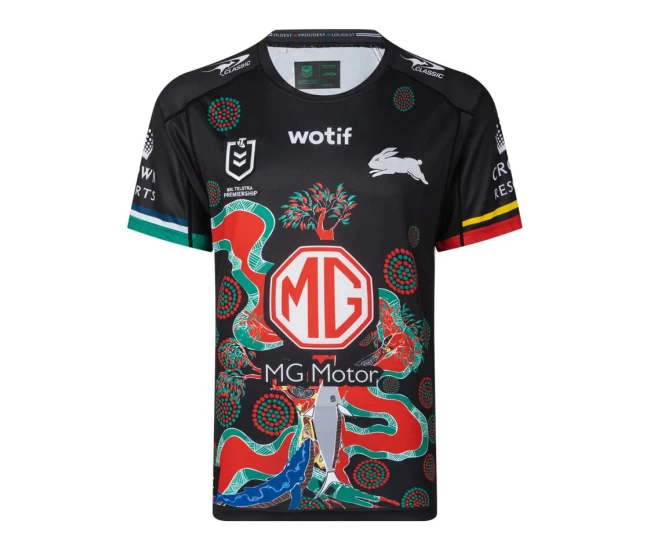 South Sydney Rabbitohs Mens Indigenous Rugby Shirt 2022