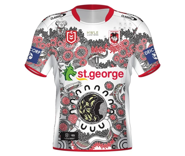 St George Illawarra Dragons 2021 Men's Indigenous Shirt