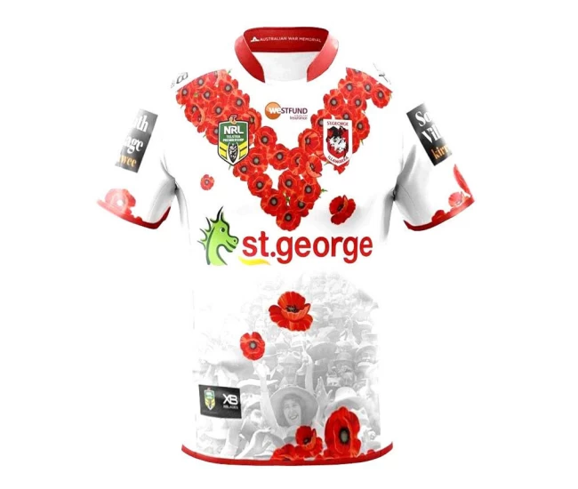St George Illawarra Dragons 2018 Men's Commemorative Shirt