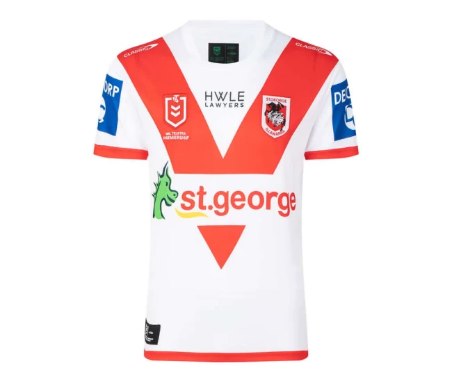 St George Illawarra Dragons Mens Home Rugby Shirt 2023