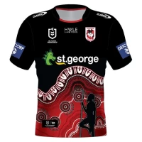 St George Illawarra Dragons Mens Indigenous Rugby Shirt 2023
