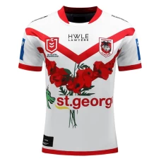 St George Illawarra Dragons Mens Commemorative Rugby Shirt 2024