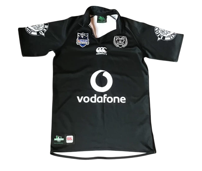 New Zealand Warriors Mens Retro Rugby Shirt 2011