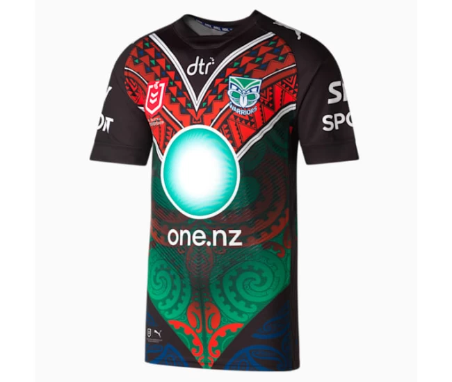 Warriors Men's Indigenous Rugby Shirt 2023