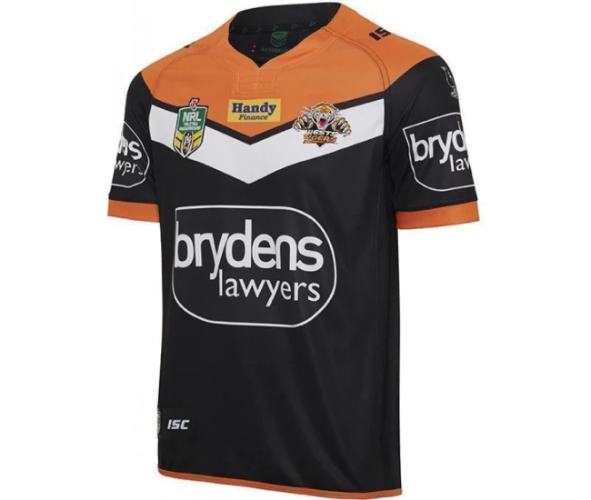 Wests Tigers 2017 Men's Home Shirt