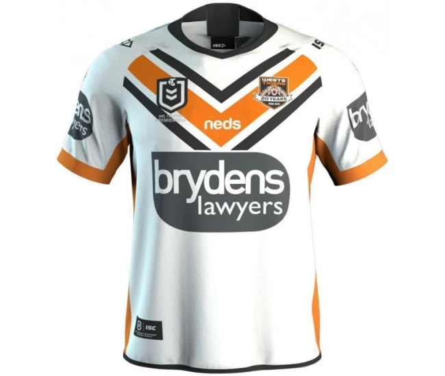 Wests Tigers 2019 Men's Away Shirt