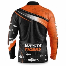 Wests Tigers Mens Fishfinder Fishing Shirt 2022