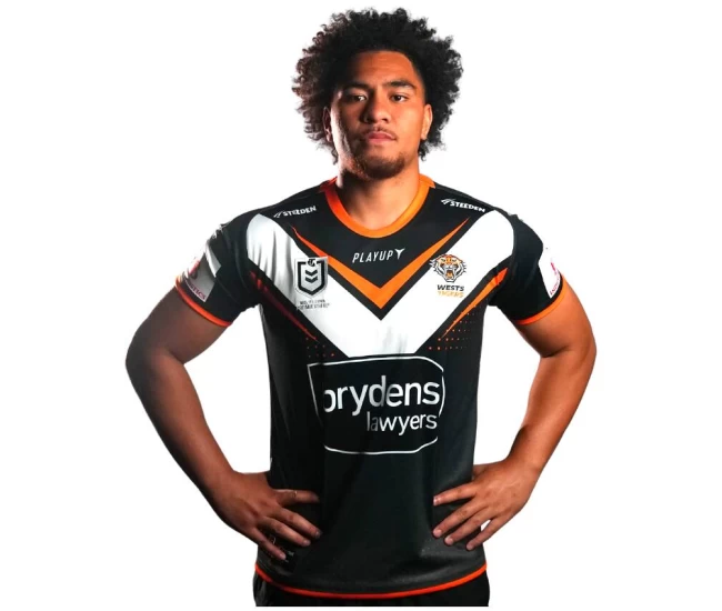 Wests Tigers Men's Home Rugby Shirt 2023