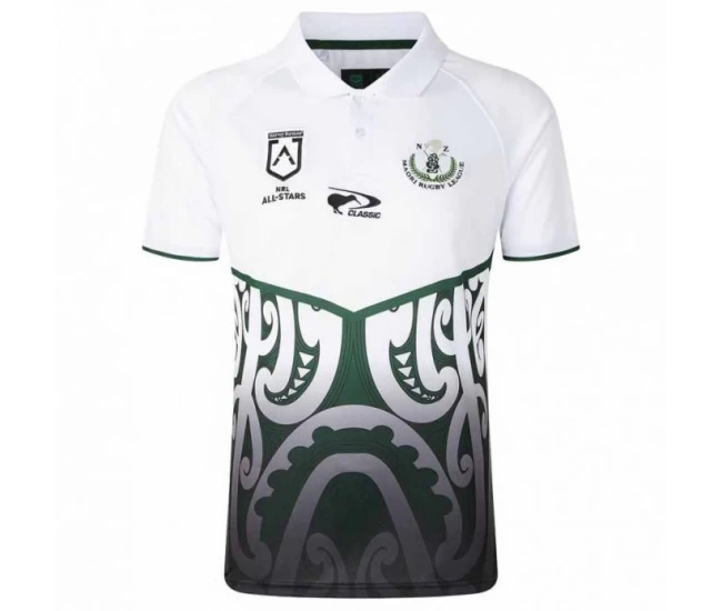 Maori All Stars Men's Performance Rugby Polo Shirt 2022