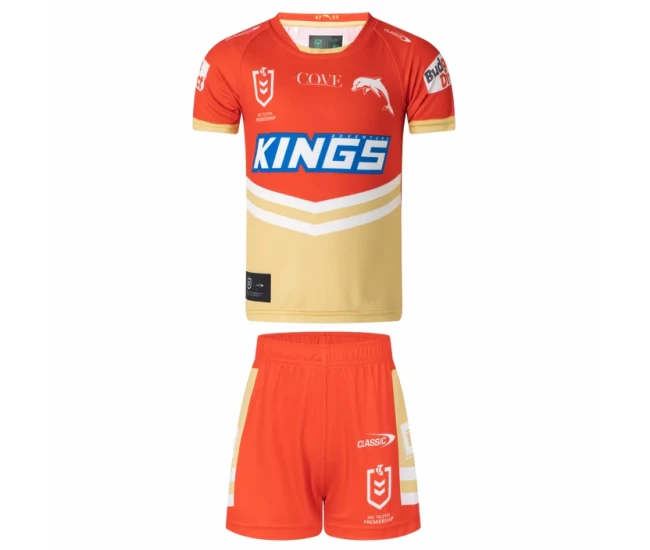 Dolphins Kids Home Rugby Kit 2023