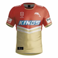 Dolphins Men's Home Rugby Shirt 2024