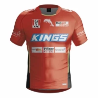 Dolphins Men's Red Training Rugby Shirt 2024