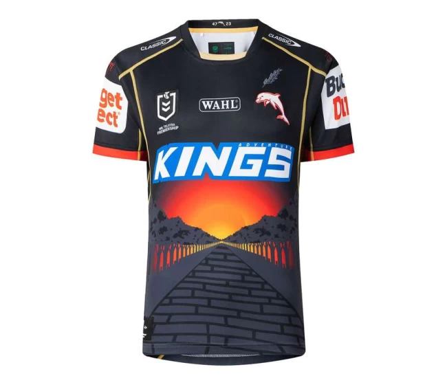 Dolphins Mens Anzac Rugby Shirt 2025