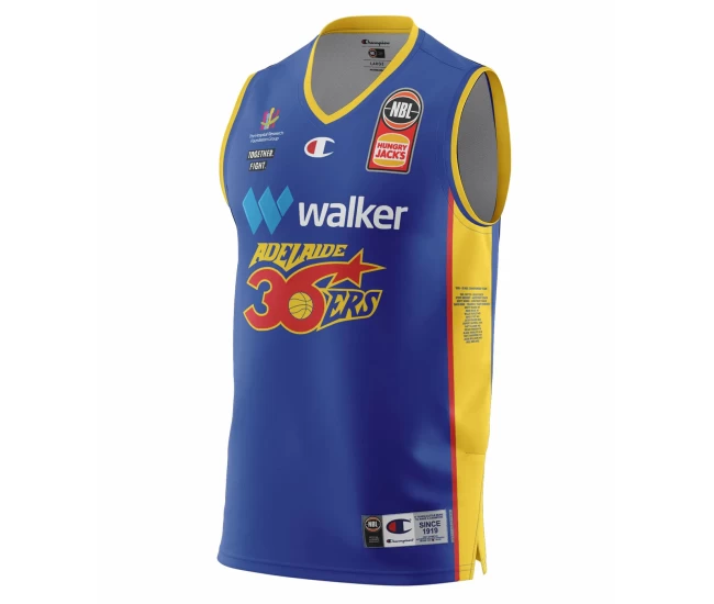 NBL Adelaide 36ers 2021-22 Mens Heritage Game Jersey