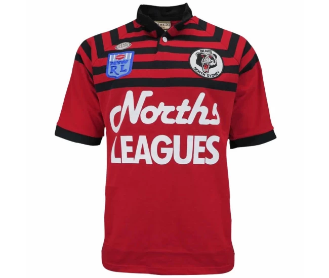 North Sydney Bears 1991 Retro Shirt