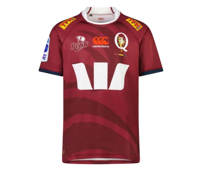 Queensland Reds Mens Home Rugby Shirt 2023