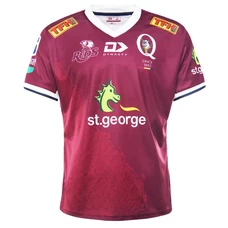 Queensland Reds Rugby Mens Home Shirt 2021