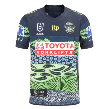 Canberra Raiders Mens Indigenous Rugby Shirt 2022