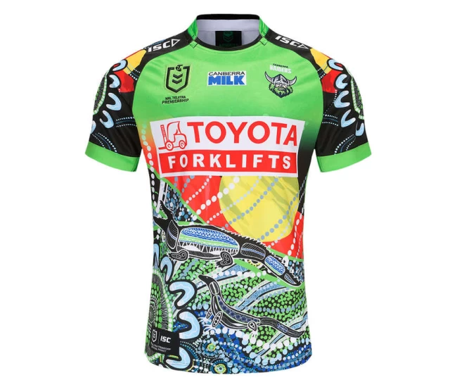 Canberra Raiders Mens Indigenous Rugby Shirt 2023