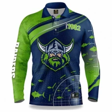 Canberra Raiders Men's Fishfinder Fishing Shirt 2022